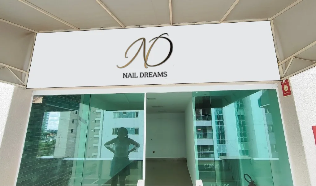 Fachada do Studio Nail Dreams no Condomínio ParkStyle